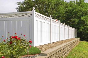 White Privacy Fence
